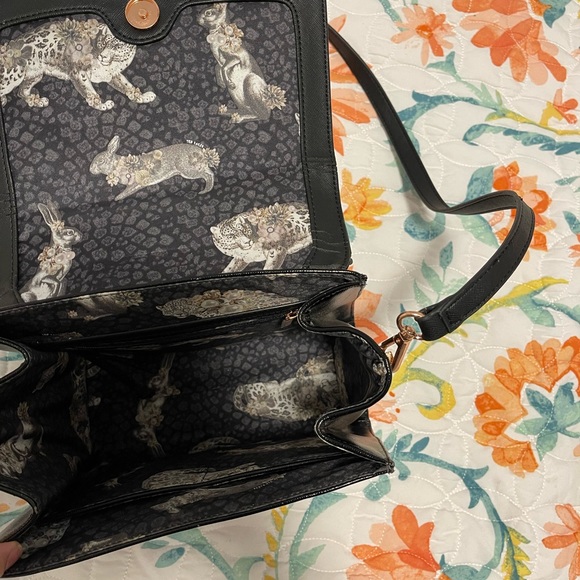 Ted baker faux leather top handle bag - Picture 5 of 6